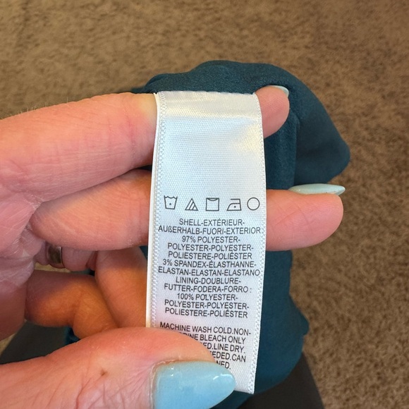 Dress the Population Tiff Dress in Dark Green One Should Mini M NEW - Picture 5 of 10